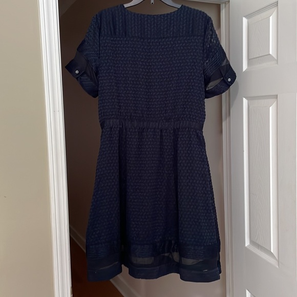 Banana Republic Lace Sheer Panel Dress - Picture 9 of 9